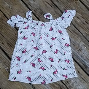 Lily Bleu cold shoulder top